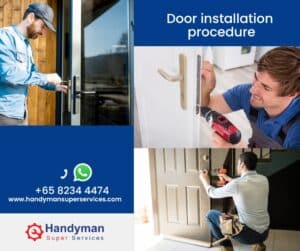 Door Installation-repair| Local Handyman Services Singapore