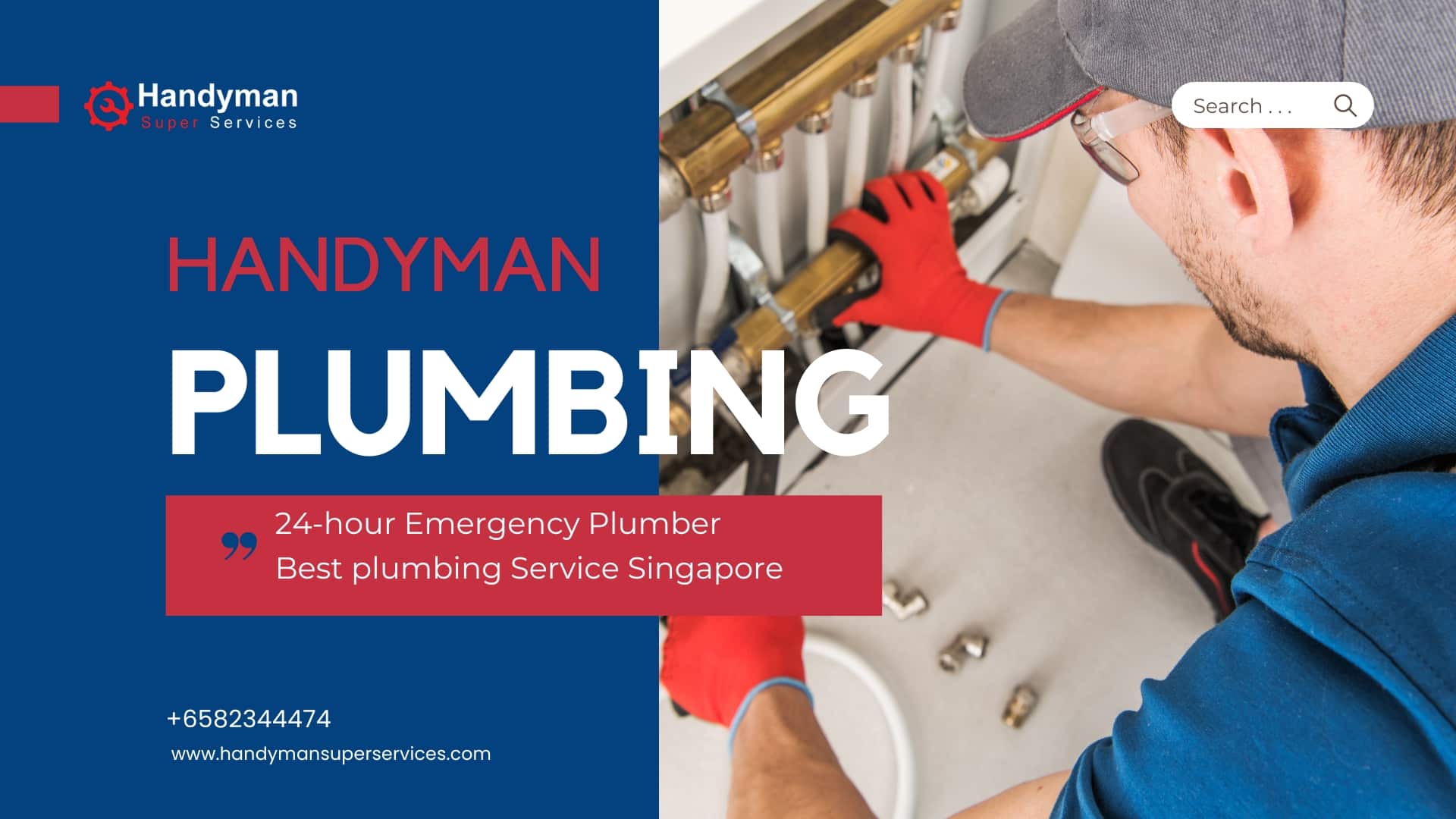24-hour Emergency Plumber | Local Handyman Singapore